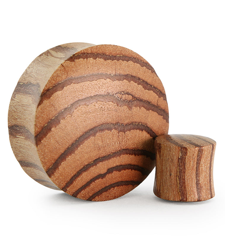 Zebrawood Plugs