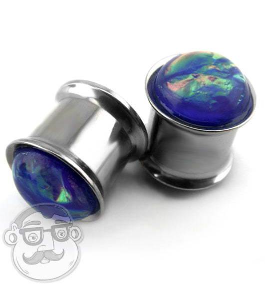 Nebula Foil Stainless Steel Plugs