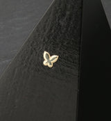 14kt Gold Beaded Butterfly Threadless Top