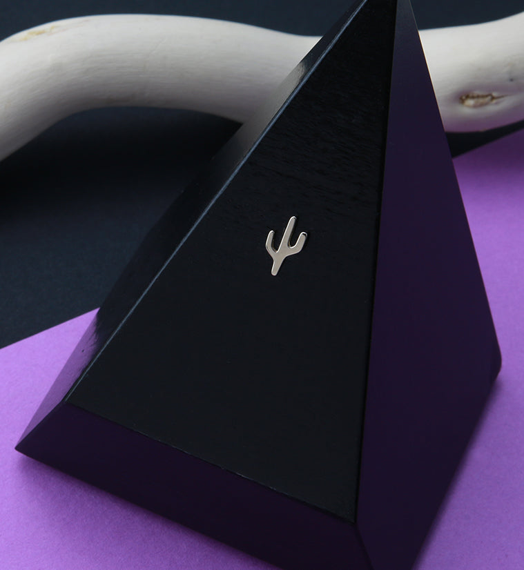 14kt Gold Cactus Threadless Top