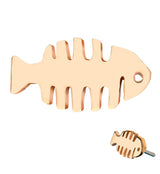 14kt Gold Fish Bone Threadless Top