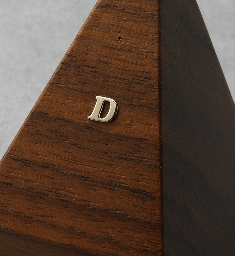 14kt Gold Letter D Threadless Top