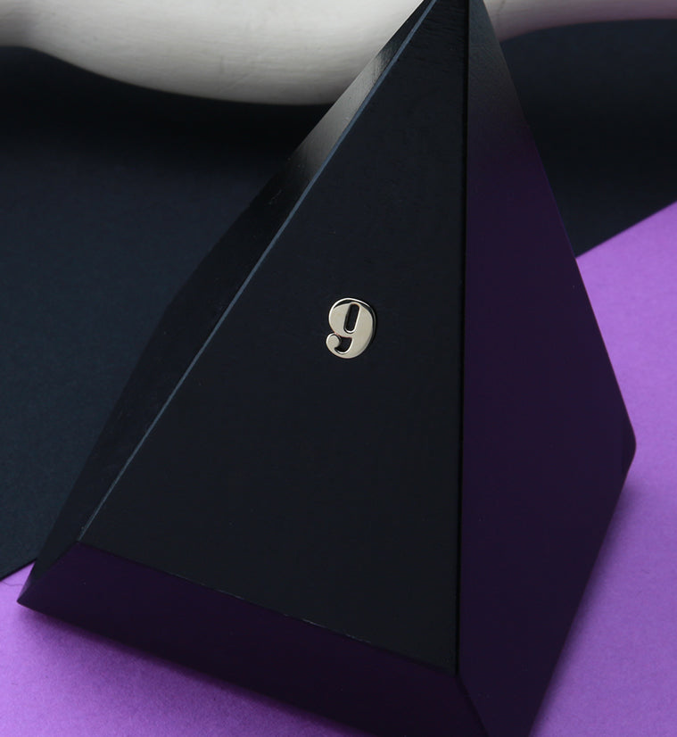 14kt Gold Number 9 Threadless Top