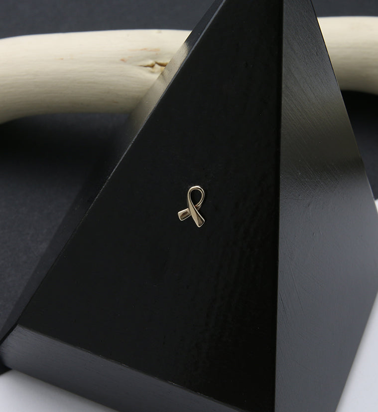 14kt Gold Ribbon Threadless Top