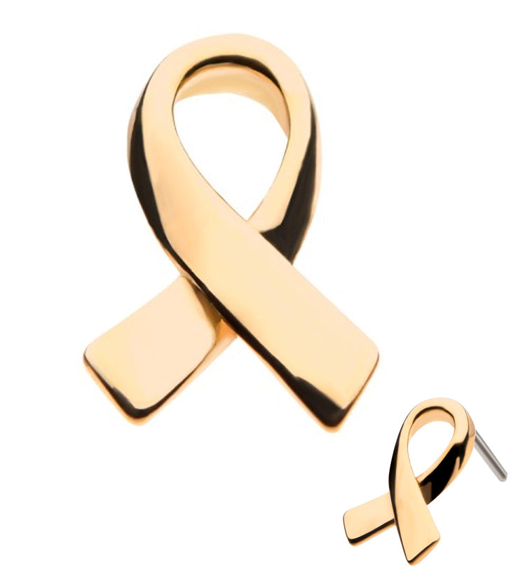 14kt Gold Ribbon Threadless Top