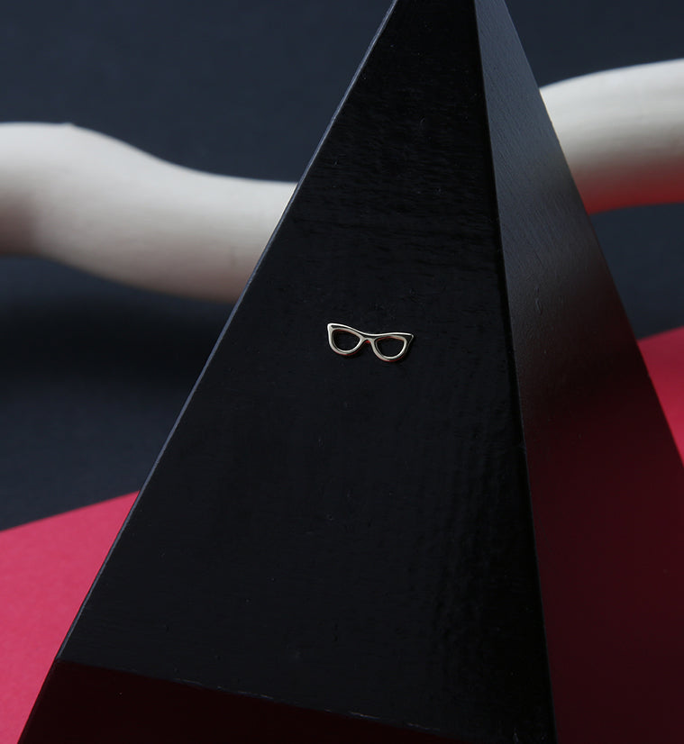 14kt Gold Sunglasses Threadless Top