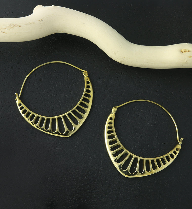 18G Array Brass Hangers / Earrings