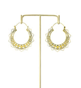 18G Blossom Brass Hangers / Earrings