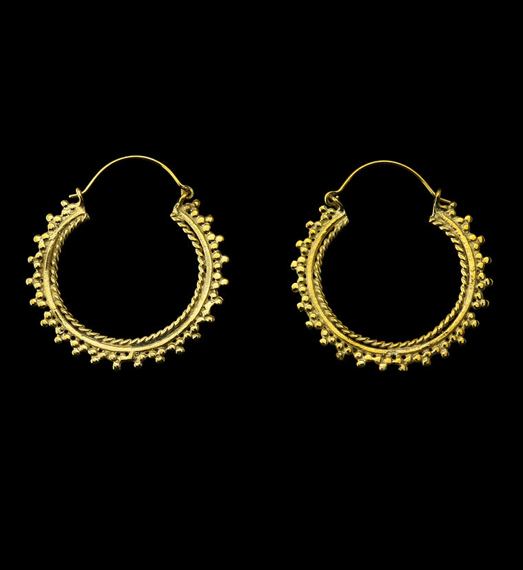 18G Chaplet Brass Hangers / Earrings