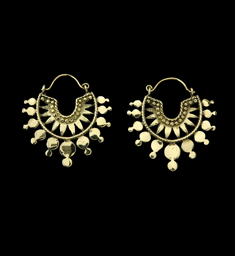 18G Sol Brass Hangers / Earrings