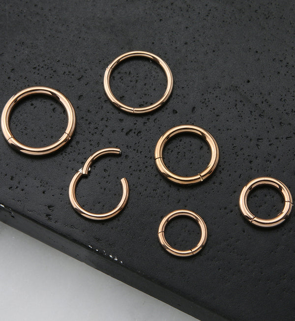 20pc Set of Rose Gold PVD Stainless Steel Stacked Rings