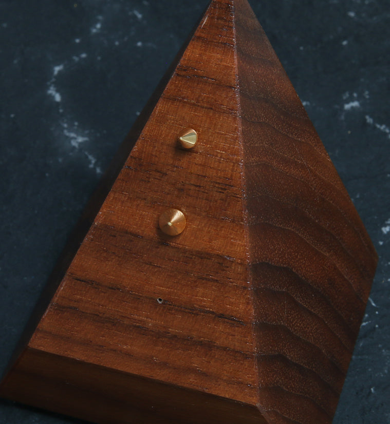 24kt Gold PVD Spike Threadless Titanium Top