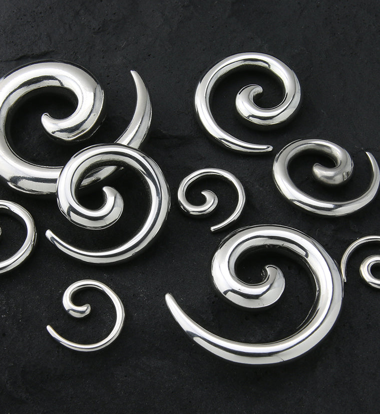 316L Stainless Steel Spirals Plugs
