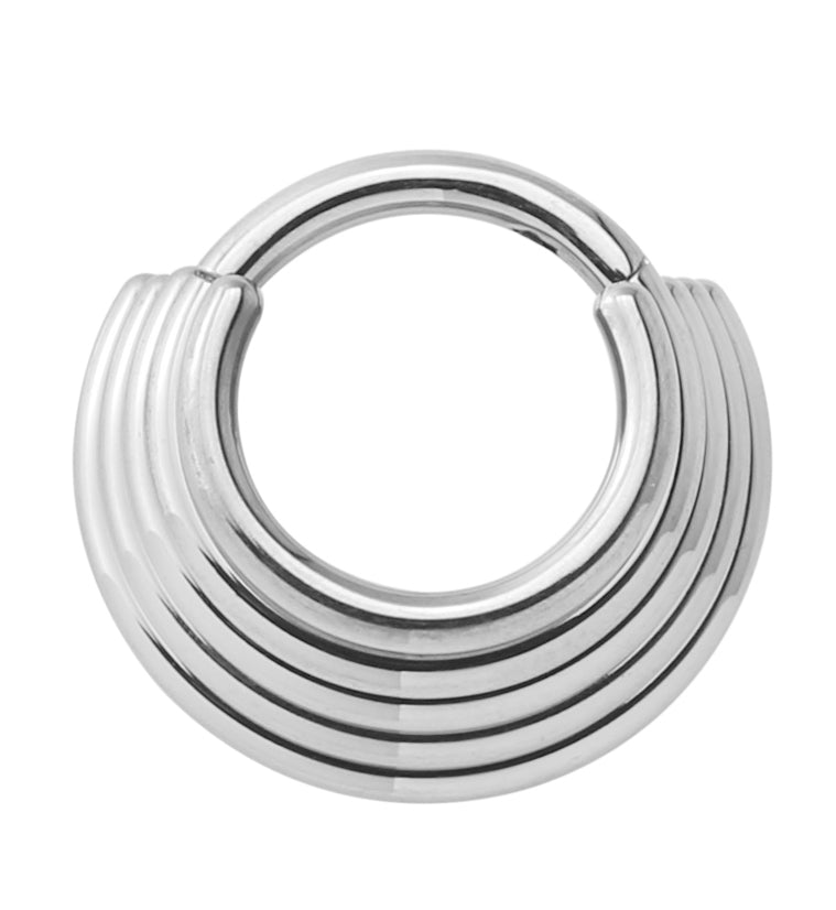 Five Layered Titanium Hinged Segment Ring
