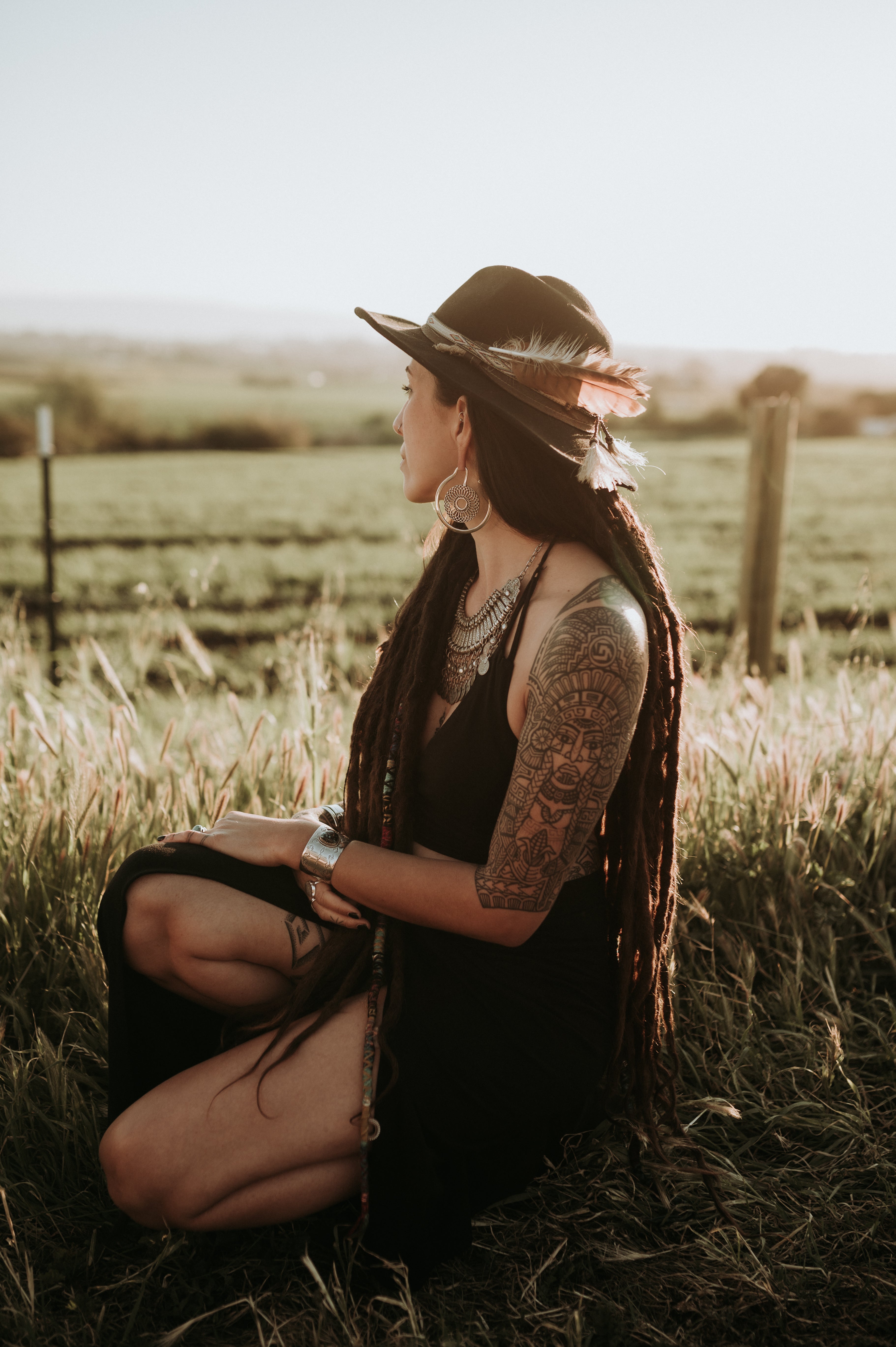 Geo Flower White Brass Ear Weights