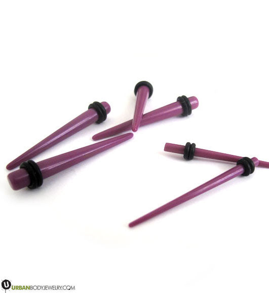 Purple Ear Tapers