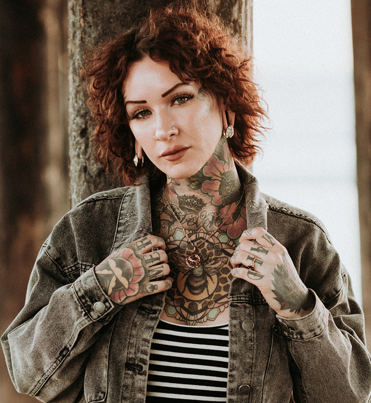 Aegis MOP Brass Ear Weights