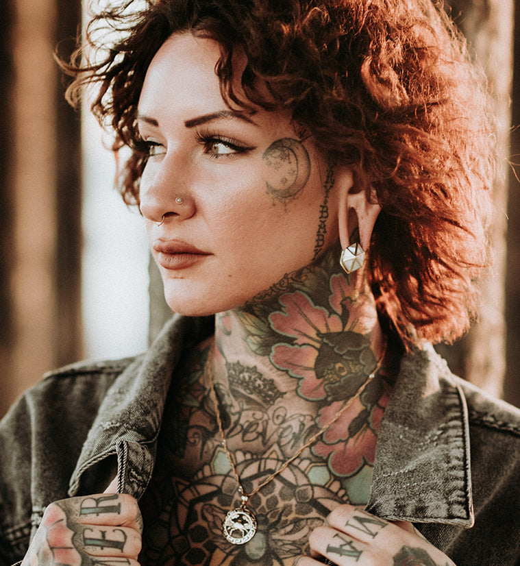 Aegis MOP Brass Ear Weights