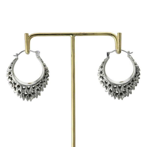 18G Affix White Brass Hangers / Earrings