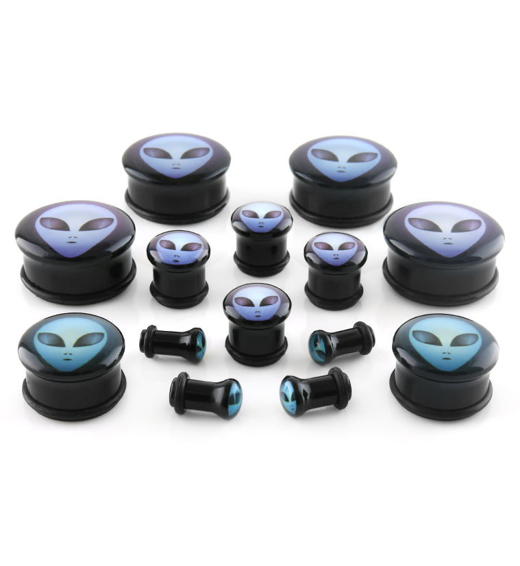 Alien Face Plugs