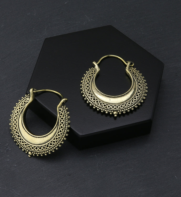 Ambit Brass Hangers / Earrings