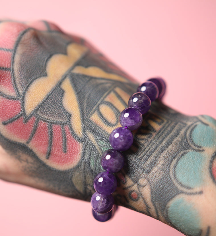 Amethyst Stone Bracelet