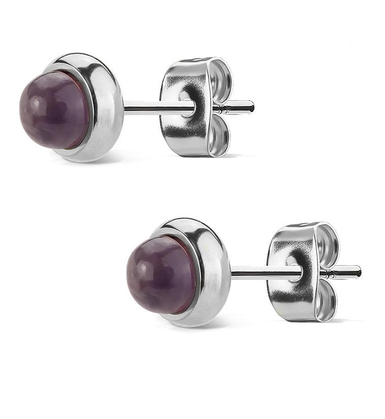 Amethyst Stone Earrings