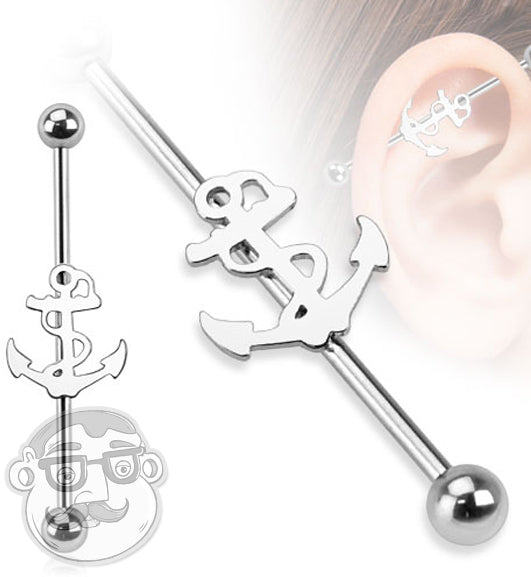 Anchor Industrial Stainless Steel Barbell