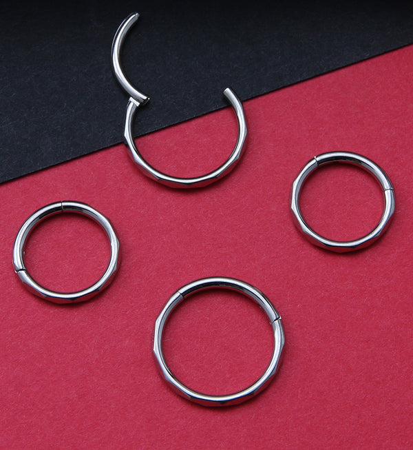 Angled Titanium Hinged Segment Ring
