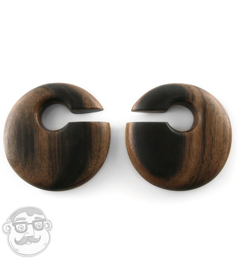 Annular Hoop Areng Wooden Hangers