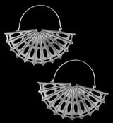 Silver Aileron Titanium Hangers / Earrings