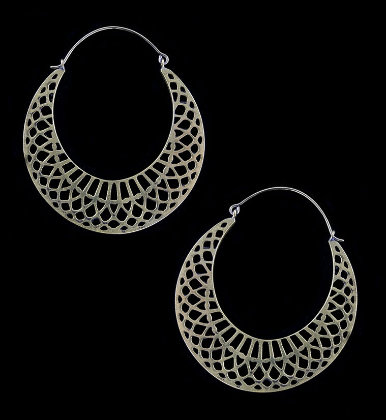 Lune Titanium Hangers / Earrings