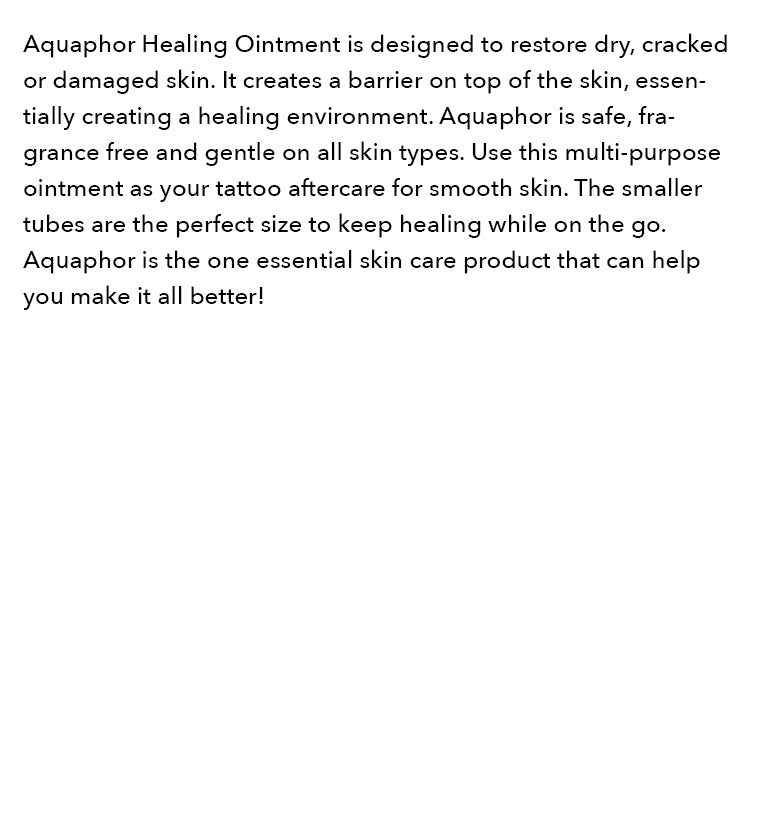 Aquaphor Healing Ointment