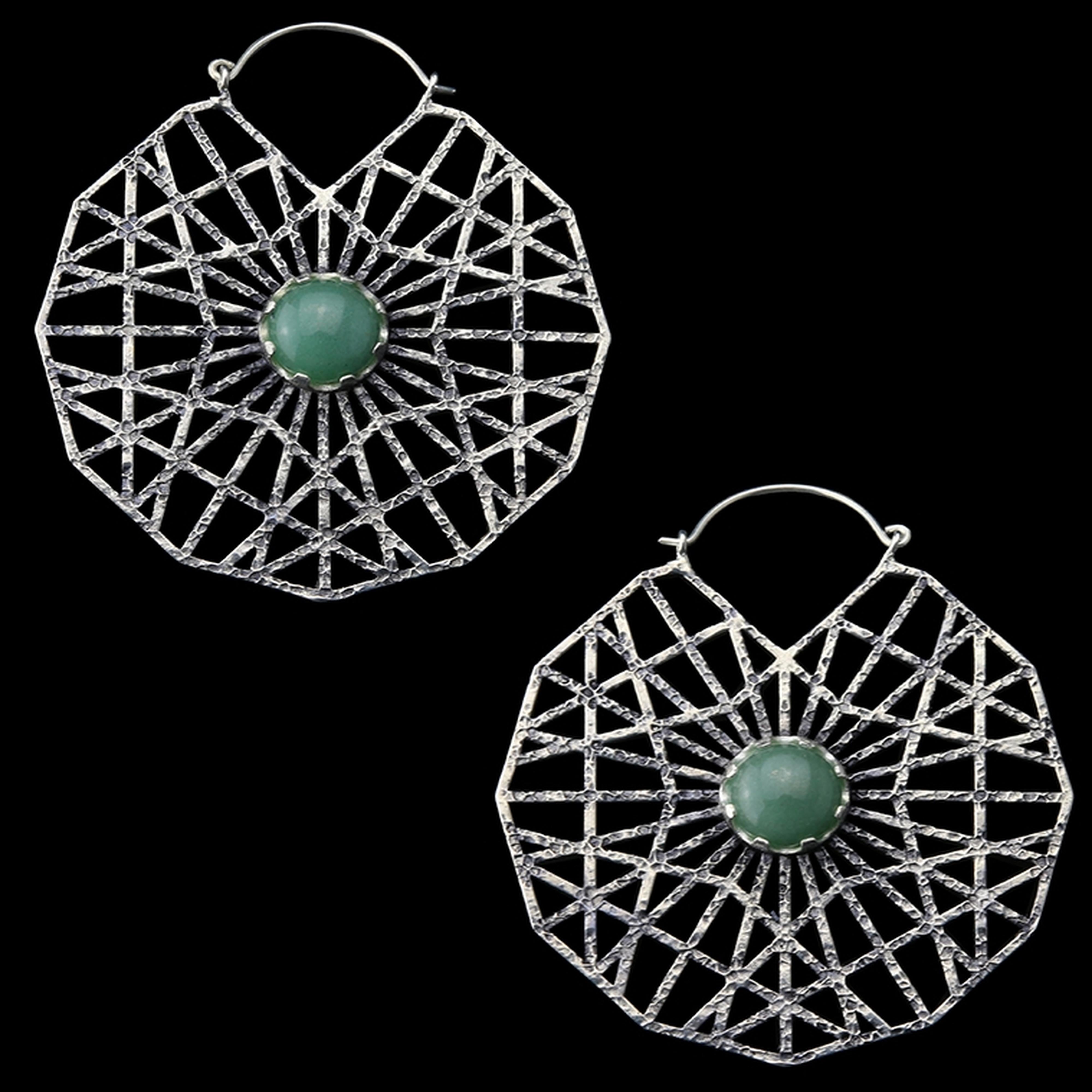 Aventurine Arenaceous Earrings / Weights
