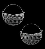 Asanoha Titanium Hangers / Earrings