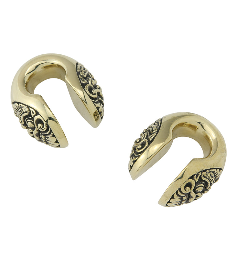 Barong Keyhole Brass Ear Weights