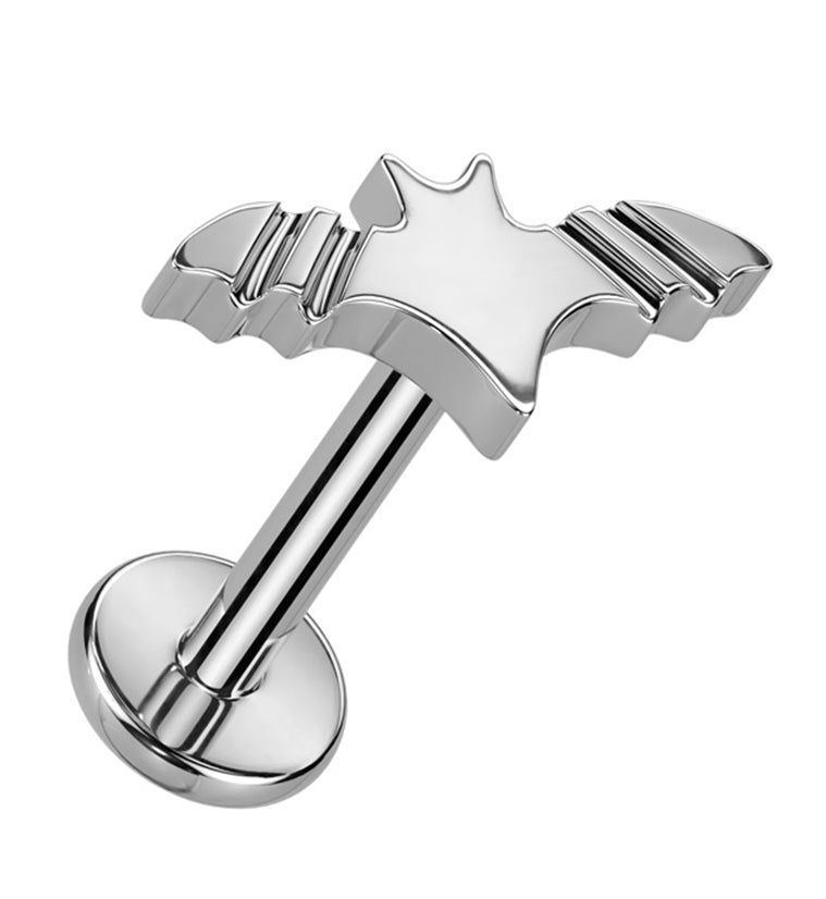 Bat Titanium Internally Threaded Labret