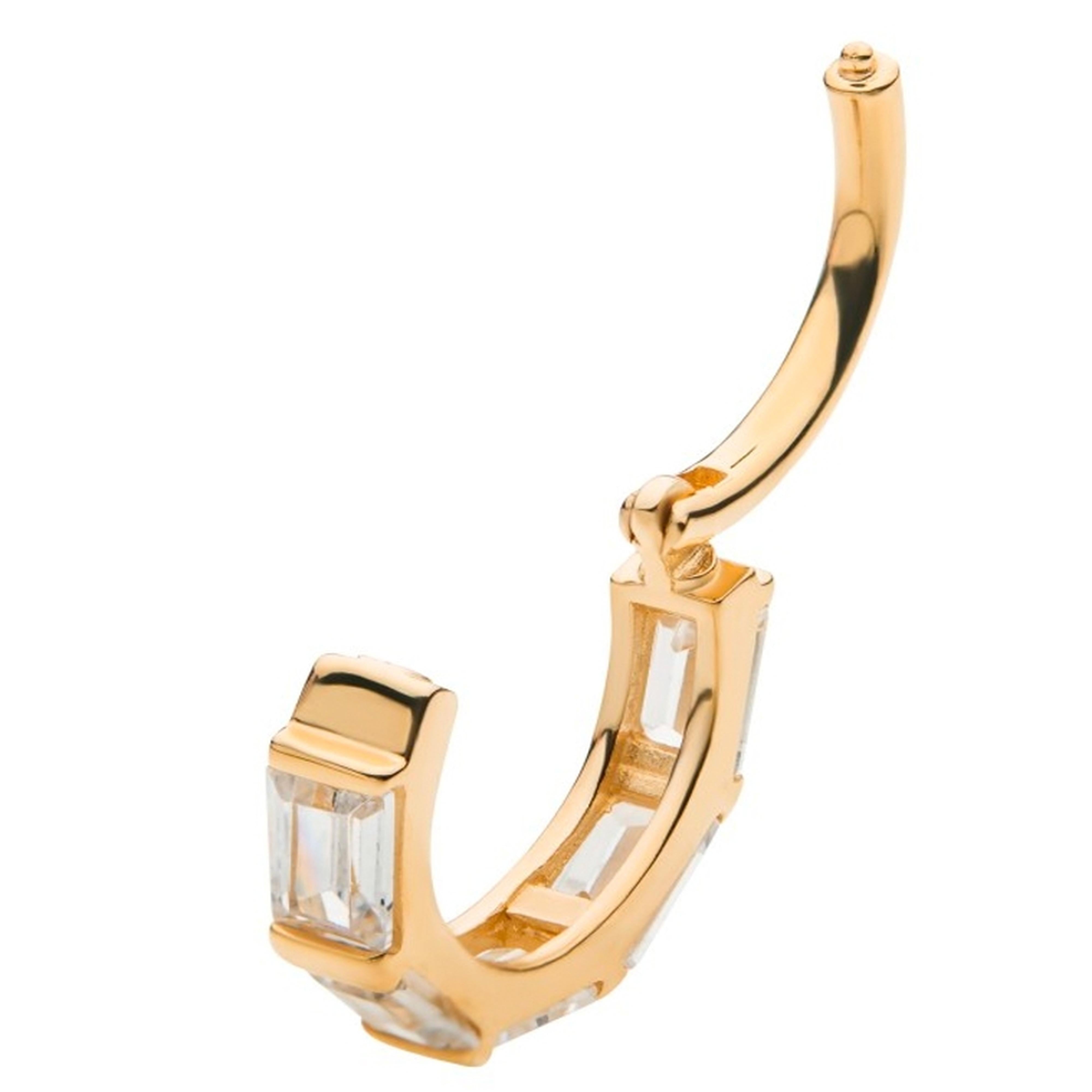 14kt Gold Bauble Hinged Segment Ring