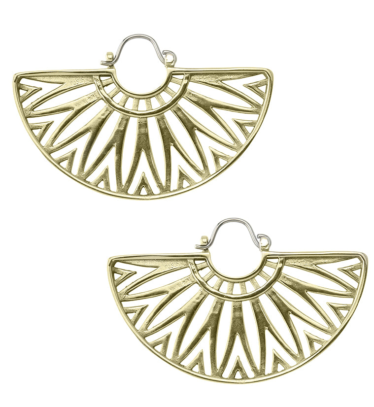 Beam Brass Hangers - Earrings