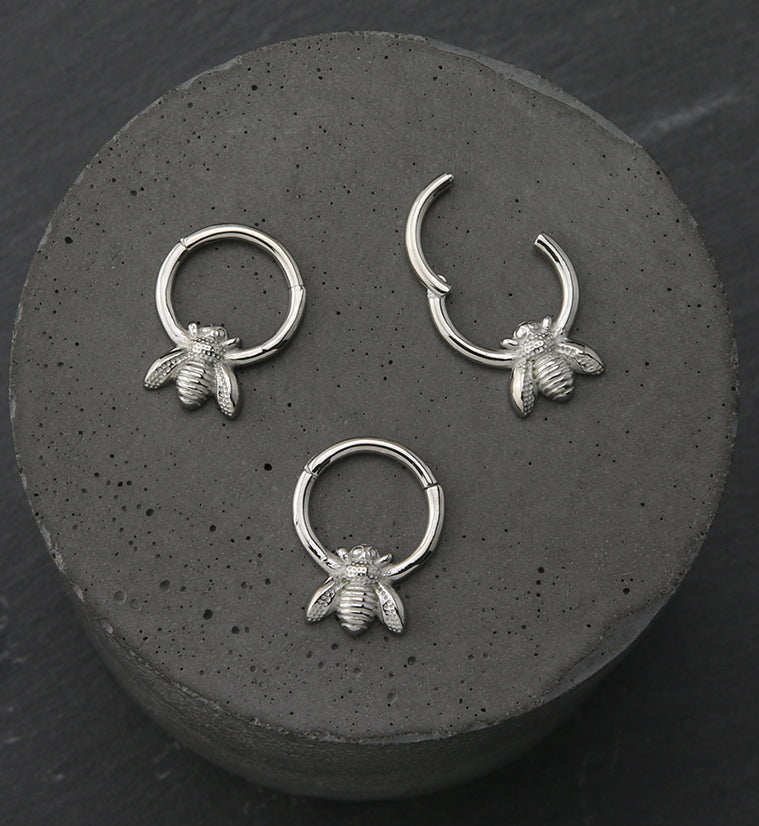 Bee Stainless Steel Hinged Segment Ring
