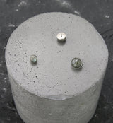 Bezel Labradorite Stone Titanium Internally Threaded Top