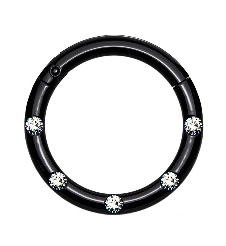 Dash Gem Hinged Segment Ring