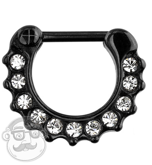 Black Septum Clicker