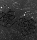 20G Black Gaze Hangers / Earrings