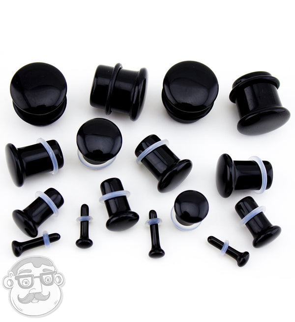 Stone Plugs & Tunnels Stone Ear Gauges Stone Body Jewelry