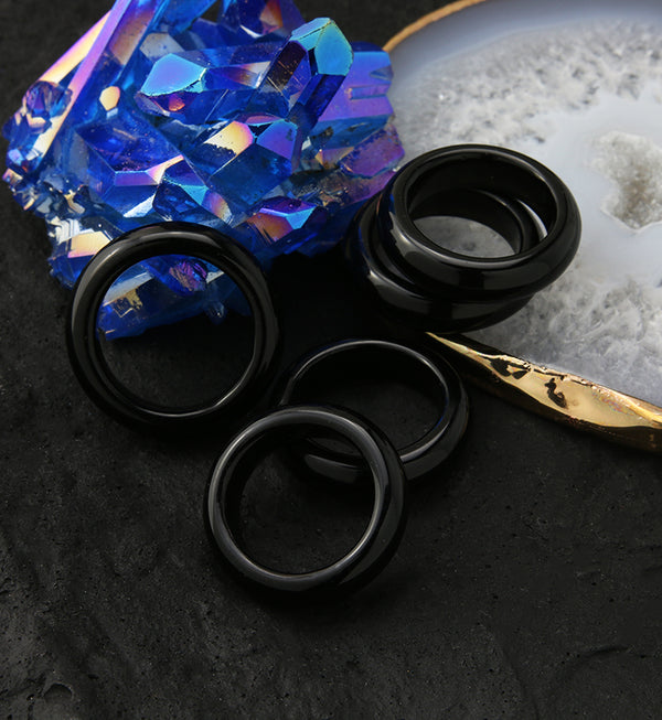 Black Obsidian Stone Ring