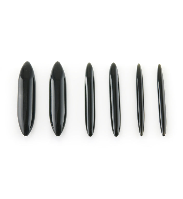 Obsidian Stone Septum Spike