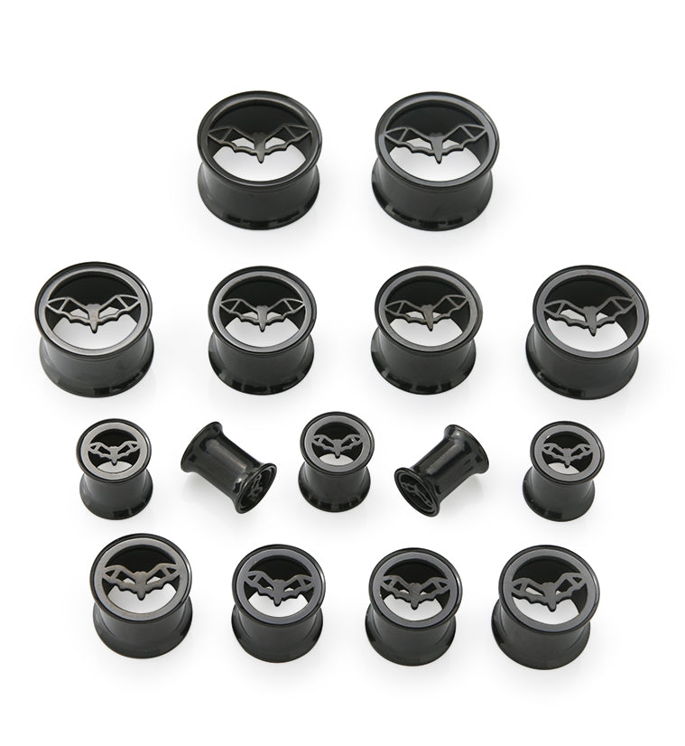 Mystic Metals Double Flare Steel Tunnels / Plugs – 316L Surgical Steel – Pick Your Size – Pair
