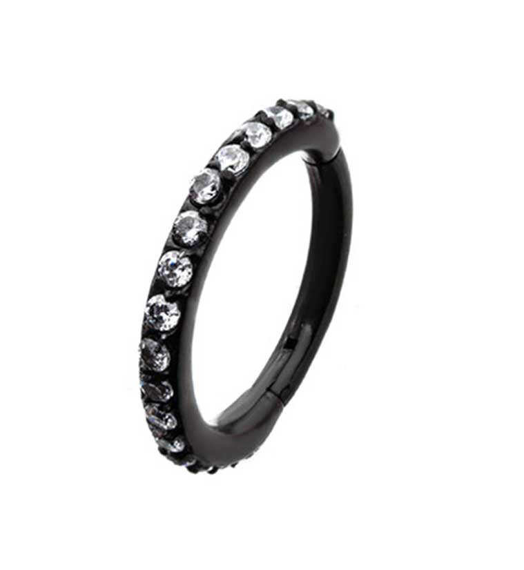 Black PVD Royal Hinged Segment Ring