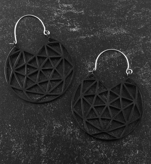 20G Black Speculum Hangers / Earrings